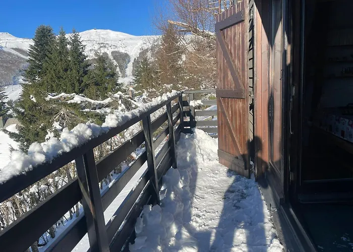 Montagnard Avec Balcon, Proche Piste Et Centre - Fr-1-814-77 *